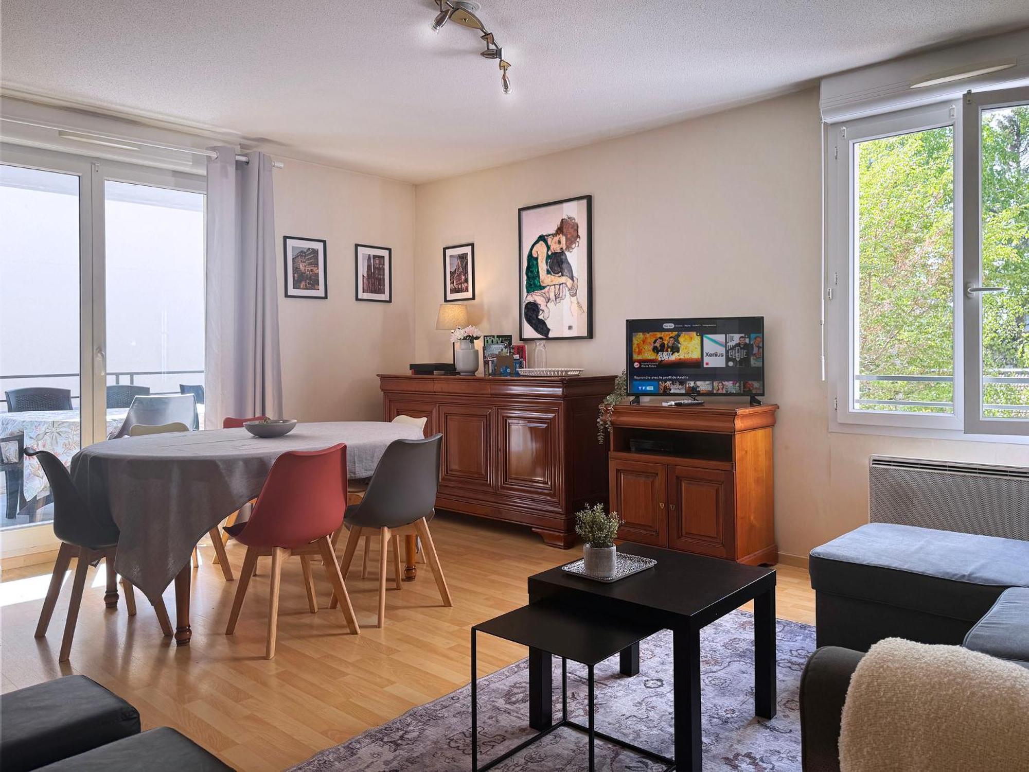 Joli 3P Avec Terrasse Et Garage Proche Centre Apartamento Estrasburgo Exterior foto